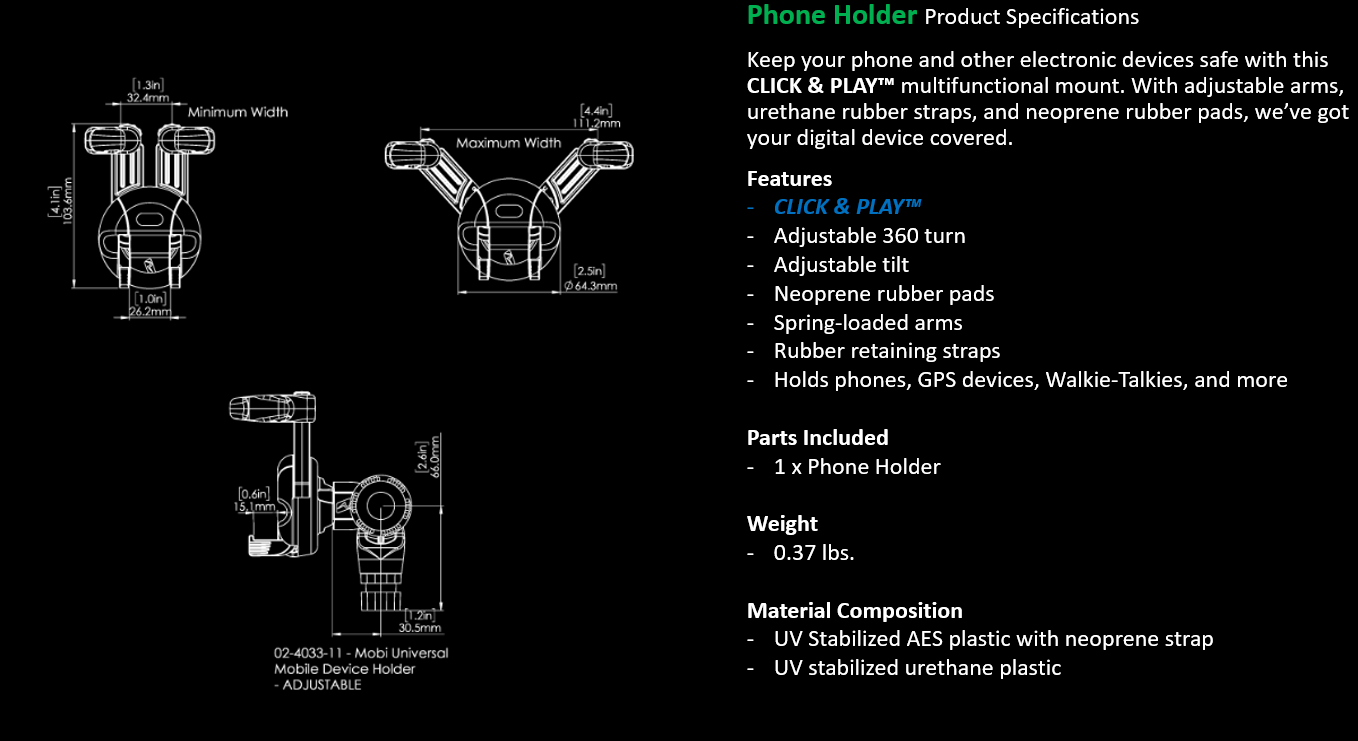 Phone Holder - Bundle