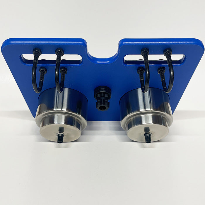 Captain Bob Designs SandBar Blue 2 Cup Phone Drink Holder