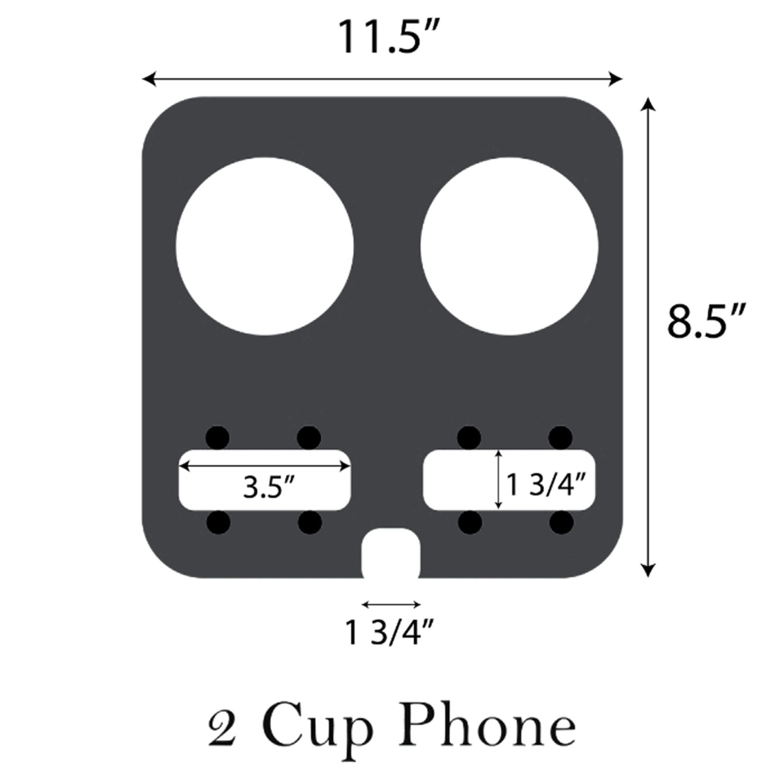 SandBar 2 Cup Phone Holder