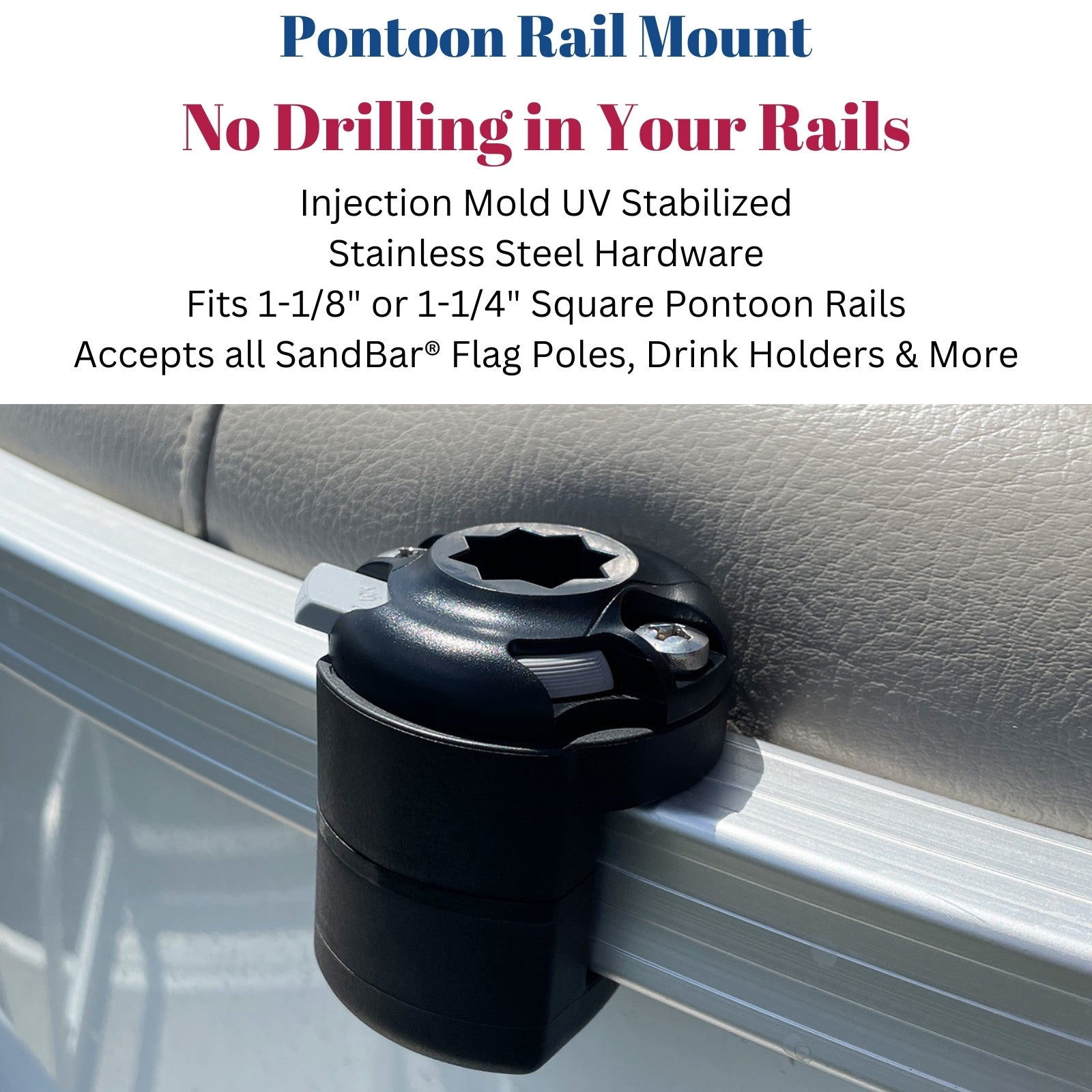 Pontoon Flag Pole - Bundle