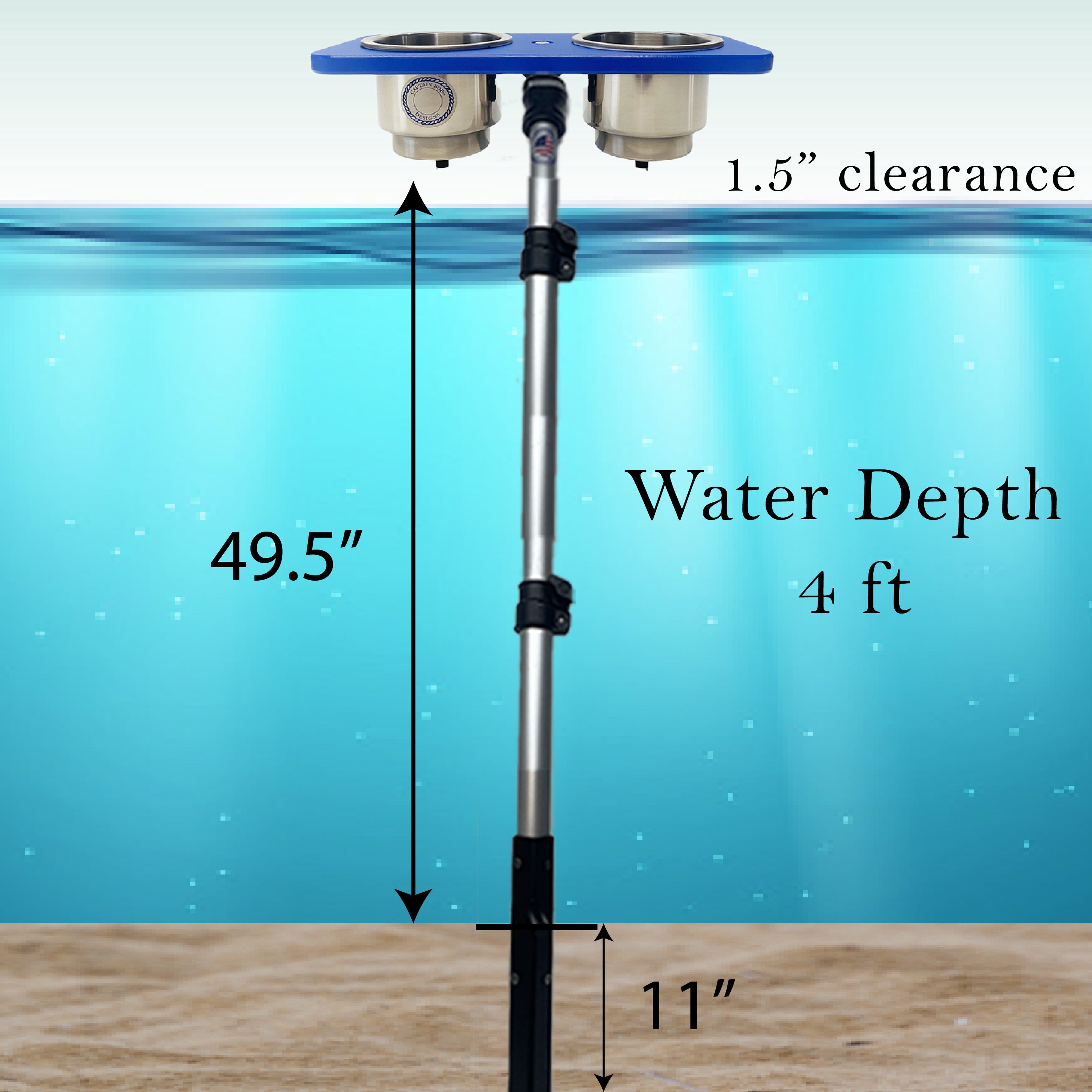 SandBar Telescopic Mount