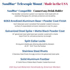 SandBar Telescopic Mount
