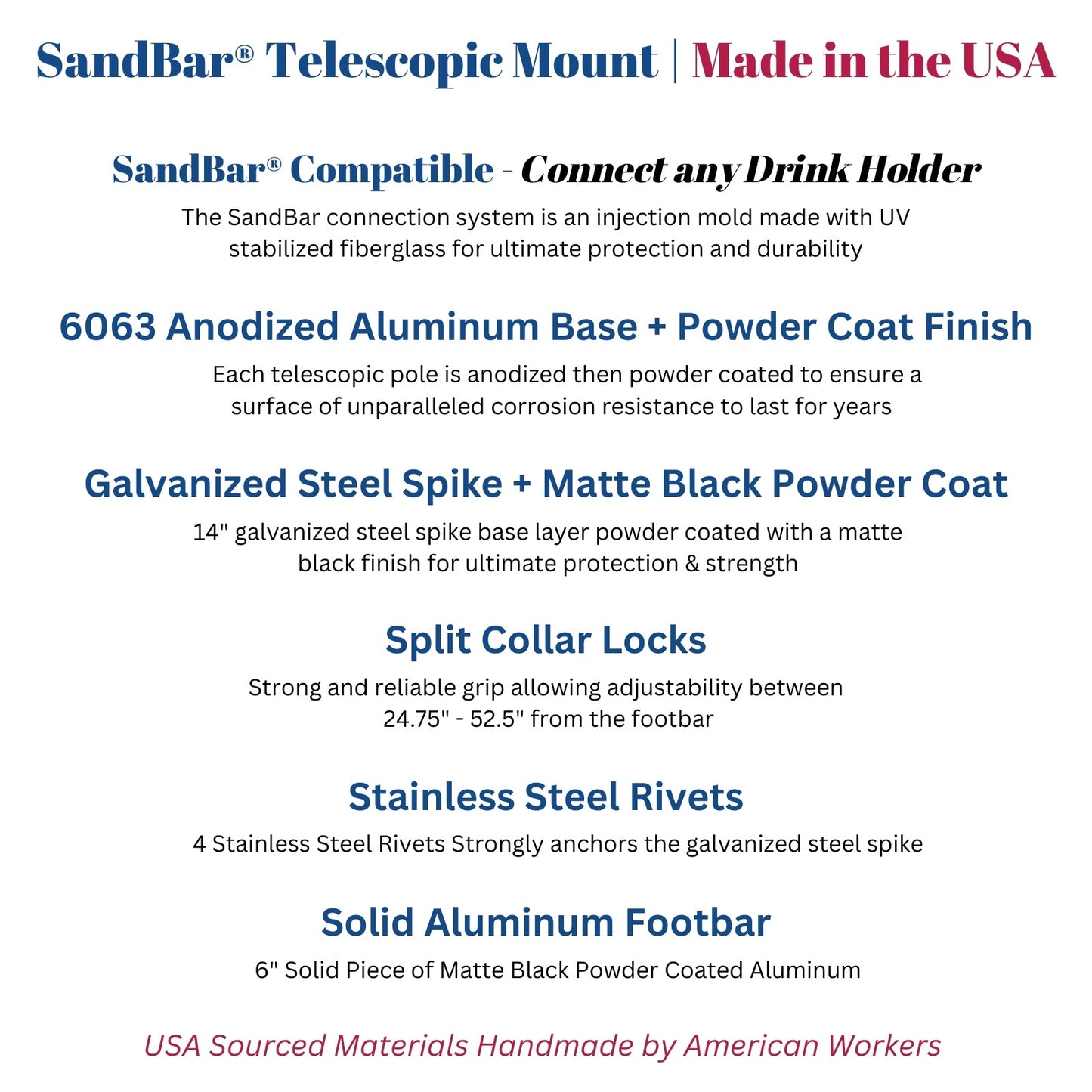 SandBar Telescopic Mount - Preorder