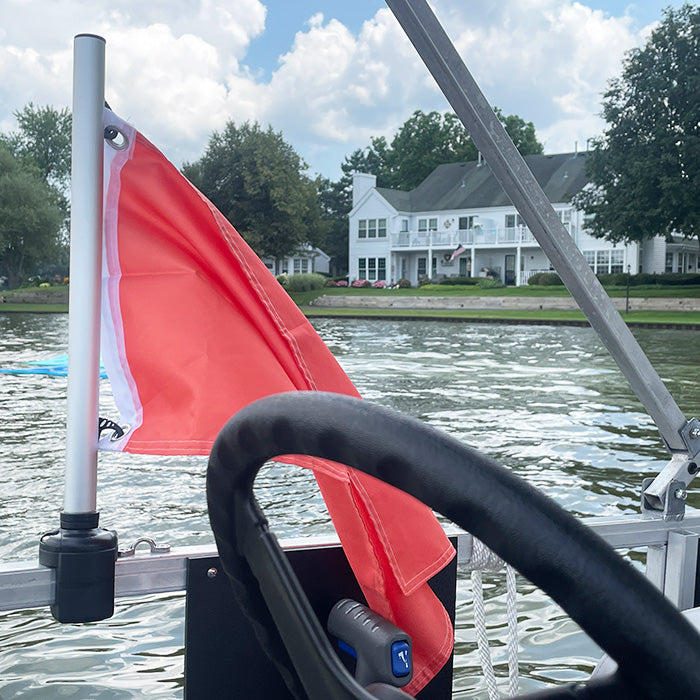 Pontoon Flag Pole - Preorder